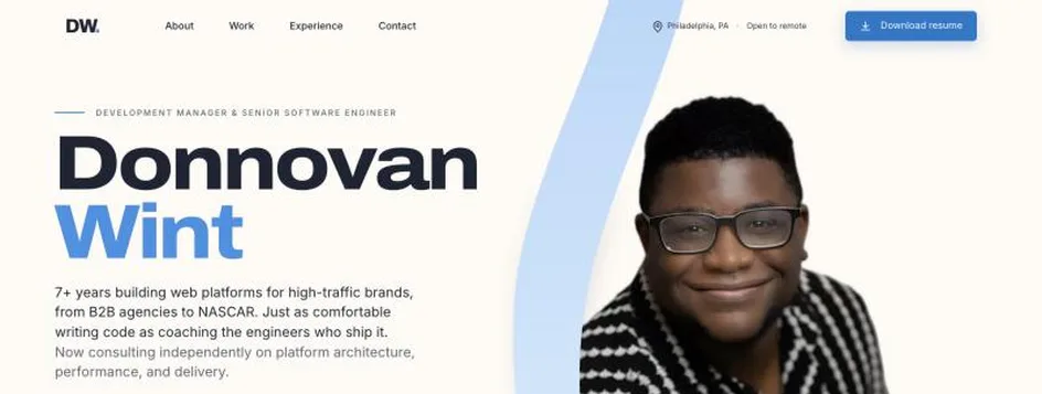donwint.com homepage